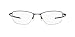 Oakley Men's Ox5120 Lizard 2 Titanium Rectangular Prescription Eyeglass Frames, Satin Black/Clear, 54 mm
