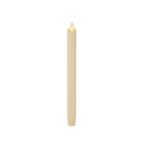 12 in. h x 1 in. l classic taper 1 pc white no scent ti…