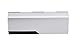 Aluminum Eyeglass Case for Small to Medium Frames in Black/Silver