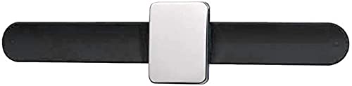 Magnetic wrist strap,1PCS Magnetic Silicone Wrist Strap, Magnetic Pin Bracelet,Magnetic Sewing Pincushion,Square Pin Cushion with Silicone Wrist Strap Wristband for DIY Sewing Embroidery Hair Clips
