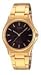 Casio Men's MTP-1130N-1A Classic Gold band with Black Index Dial Watch