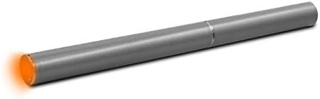 Relaxation Inhaler for Aromatherapy Helps Reduce Stress & Anxiety, Promotes Calmness, All Natural Lemon and Peach Vitamins Extract, Silver Pen SUNHERE