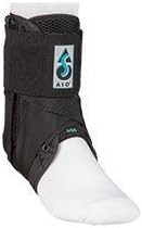 ASO Ankle Stabilizing Orthosis W/inserts (Black, Medium) by Medical Specialties Inc.