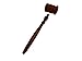 American Walnut Mini Gavel 8