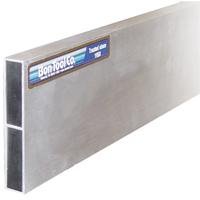 Bon 24-121 3/4-Inch by 4-Inch by 8-Foot Reinforced Aluminum H-Screed with Plastic Cap