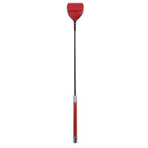 HOT TIME Wine Red Leather Equestrian Jump Bat Whip Horse Riding Crop