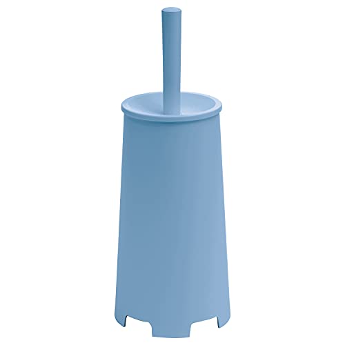 Gedy G-Oscar Countertop Toilet Brush Light Blue, 35 x 13 x 13 cm, Weight 0.4 kg, Toilet Brush with Bristles Made with Thermoplastic Resins, Warranty Year 2, R&D Design