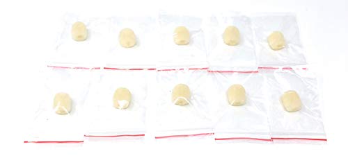 10 PCS Mini Beige Foam Cover Windscreen for Headset Lapel Microphones