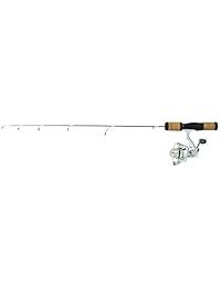 Frabill fin s Pro Medium 30 Inch Heavy, Combo, de pesca de hielo negro