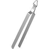 IndiaBigShop Steel Tongs for Kitchen Use Salad Tongs, Roti Banking Tongs Easy to Carry Kitchen Utensils Tongs, Serving Tong (