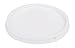 Hudson Exchange Premium Lid with Gasket For 1 Gallon Bucket, HDPE, White, 6 Pack