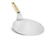 Intellia Home Pizza Paddle, 17-inch Metal Pizza Peel, 10-inch Round Stainless Steel Blade, Quality Pizza Spatula for Oven, Artisan Pizza Tool, Gourmet Pizza Shovel, Professional Pizza Oven Tool