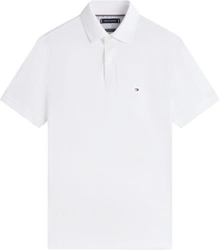 Maglietta Polo Maniche Corte Uomo 1985 Regular Fit, Bianco (White), L — foto 5 di 5