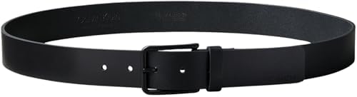 Heat Buckle Smooth LV04D7047G Ceintures pour homme Noir (noir/noir mat), 135 mm, Noir (noir/noir mat), 135