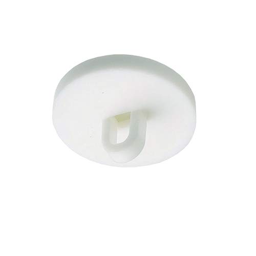 Direct Bazaar 50 x Round Adhesive Foam Base Hanging Buttons, D: 20mm