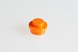 400x Lego Orange 1x1 Round Plates Super Pack