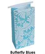 Morning Chicness Butterfly Blues Vomit Bags - Pack of 10