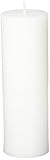 Zest Candle Pillar Candle, 2 by 6-Inch, White