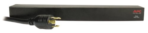 APC Rack Mount PDU, Basic 208V/30A, (4) Outlets, 1U Horizontal Rackmount (AP9570)