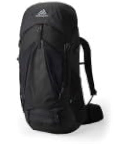 Gregory Stout 70L Unisex Backpacking Pack, Breathable Backpanel, Internal Hydration Sleeve for Water Reservoir (Bladder Not Included), One Size Fits All, Forest Black : Sports & Outdoors