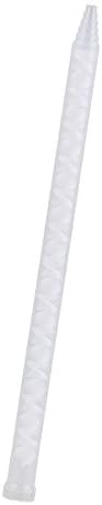 CNBTR 5mm Dia Plastic MC13-24 White Bell Mouth Static Mixer Mixing Nozzle for Adhesive Gun Dispenser