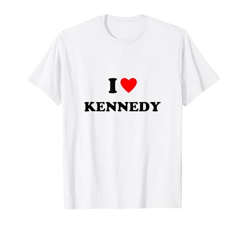 First name « I Heart Kennedy I Love Kennedy » T-Shirt