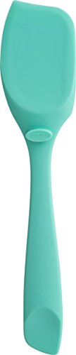 Trudeau 09915131 2 in 1 Small Cooking Spatula, Teal