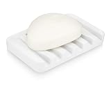 Essentra Home Matte White Self-Draining Rectangular