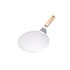 Roestvrij stalen ronde Pizza Peel 25cm Baking Shovel Cake Lifter Transfer Tray keukengerief