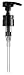 Bar5F Pump for Shampoo Conditioner or Lotion, Salon Brands, Black, 33.8 Oz, 2 Count (Pack of 1), (H72U)