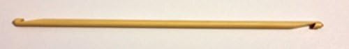 1Pcs Craft Project Tools Double Ended Tunisian Bamboo Crochet Hook Knitting Kits Needles Hands Needlecrafts, Size G (4.0 mm) US Size 6