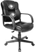 Relaxzen 2-Motor Mid-Back Leather Office Massage Chair by Relaxzen