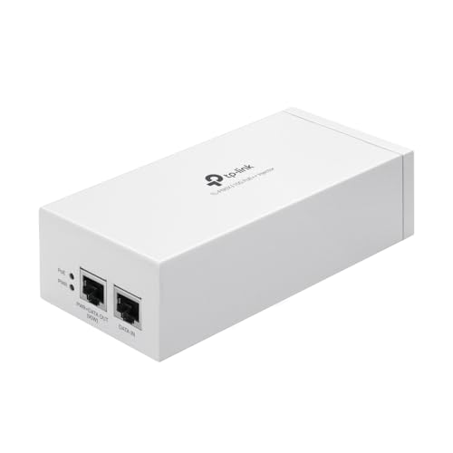 TP-Link TL-PI90X 802.3 bt/at/af 10G PoE Injector | Non-PoE to PoE Adapter | Sup…