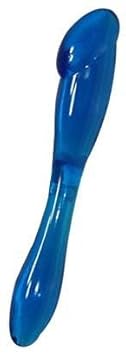 Orion 522511 Dildo Galaxia Blue aus Jelly-Gleitmaterial, 18 cm lang, Ø 1,5 cm-3 cm
