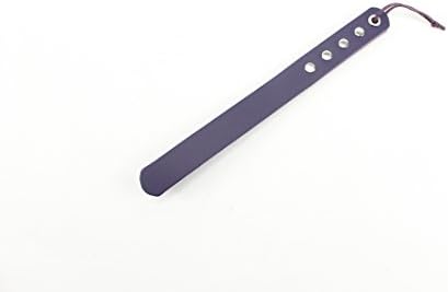 Alexis Premium Top Grain Leather Slapper (Purple)