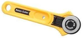 28mm Rotary Straight Handle Cutter, Quilting Handle Tool Compatible with Olfa Fiskar and Universal blades
