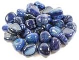blue banded agate 20-30mm crystal tumblestone
