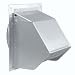 Nutone 647 Wall Cap Aluminum 7 Round Duct primary