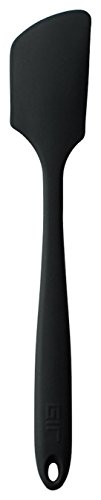 GIR: Get It Right Premium Silicone Spatula | Heat-Resistant up to 550&deg;F | Seamless, Nonstick Small Kitchen Spatulas for Cooking, Baking, and Mixing | Mini - 8 IN, Black