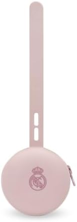 - Porta-chupetas de silicone rosa Real Madrid |Seguro para Micro-ondas |Seguro para Máquina de Lavar Loiça|Livre de BPA