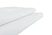La Vie Moderne Premium 400 Thread Count Pure Cotton Pillow Shams | Set of 2 | King/White