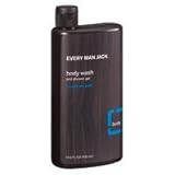 Every Man Jack Body Wash and Shower Gel, Signature Mint, 16.9 oz - 2pc