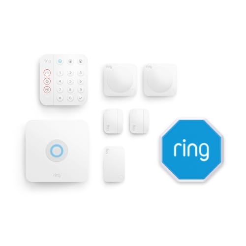 Ring Alarm-Set - M mit Außensirene | Alarmanlage für Haus & Wohnung mit WLAN und Sensoren | Alarm-Benachrichtigungen direkt auf dein Smartphone | haus