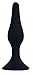 Rooster Alpha Silicone Butt Plug, Black