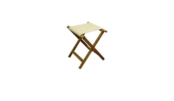 teak camp stool