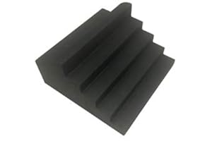 COLORTRIEVE X-Ray Sponge Positioner - Finger Block - 5" x 5" x 3" Closed Cell, USA Made