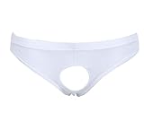 Lidoso Mens Sexy Funny Low Rise Hollow Out Open