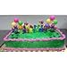 A1BS Cake Decoration Barney Birthday Cake Decoration Party Favors Figurine Toys