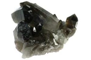 CRYSTALAGE Smoky Quartz Cluster - Small