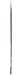 da Vinci Oil & Acrylic Series 1610 Oil Paint Brush, Round Kolinsky Red Sable, Size 0 (1610-0)